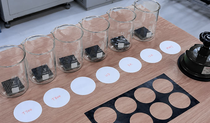 Resin content analysis